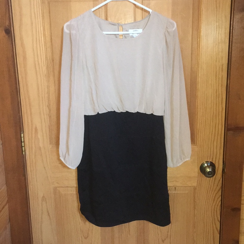 Dress with Bodycon Bottom